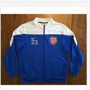 NIKE DRI FIT ARSENAL SOCCER CLUB JACKET No.23